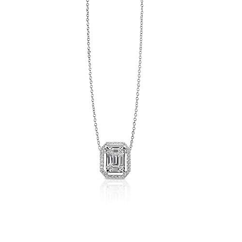 Collier5 Fogi by Carità in oro bianco 18kt e diamanti certificati di 1° qualità con certificazione