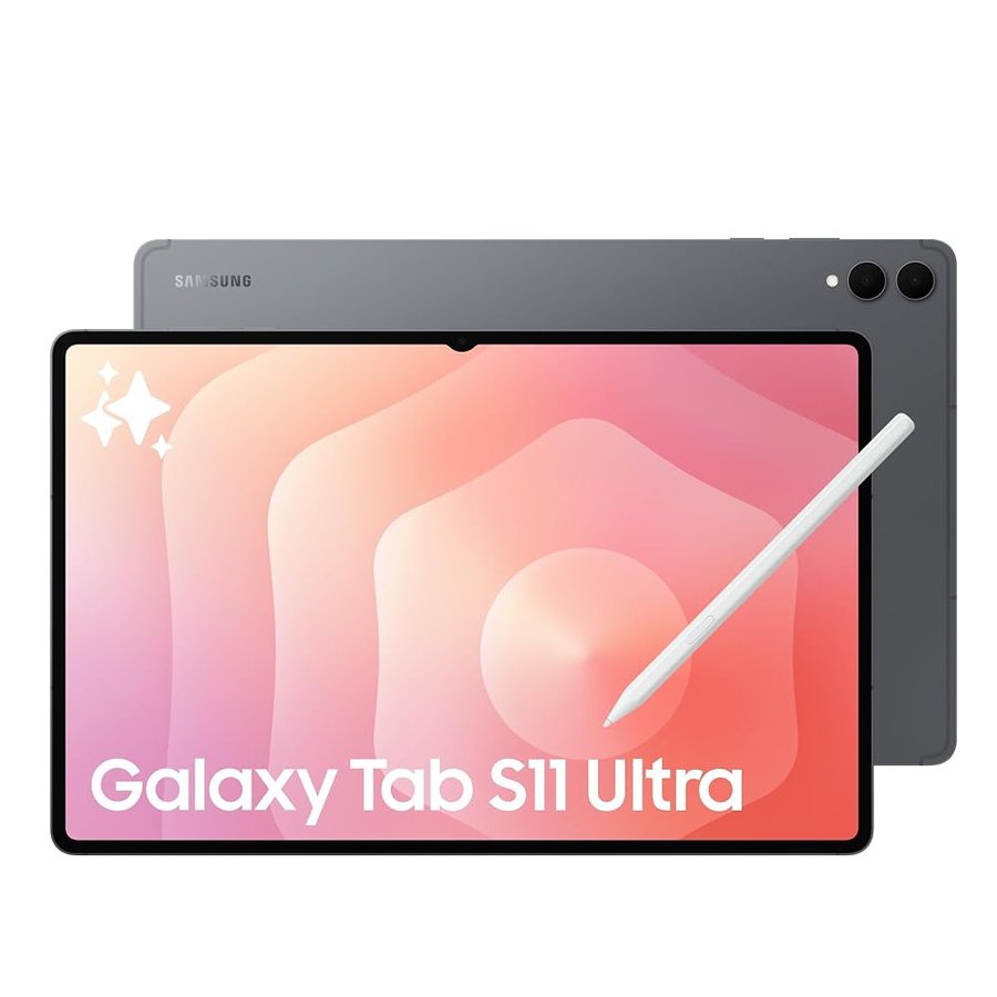 Samsung Galaxy Tab S11 Ultra, Tablet AI, Wi-Fi, Design Ultra-Sottile, Strumenti AI Multimodali, Samsung DeX, RAM 12GB, 256 GB, Batteria a Lunga Durata, Gray [Versione Italiana]