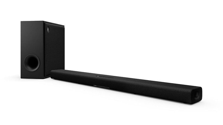 Yamaha - True X BAR 50A Sound Bar con Dolby Atmos, subwoofer wireless e Alexa integrato nero