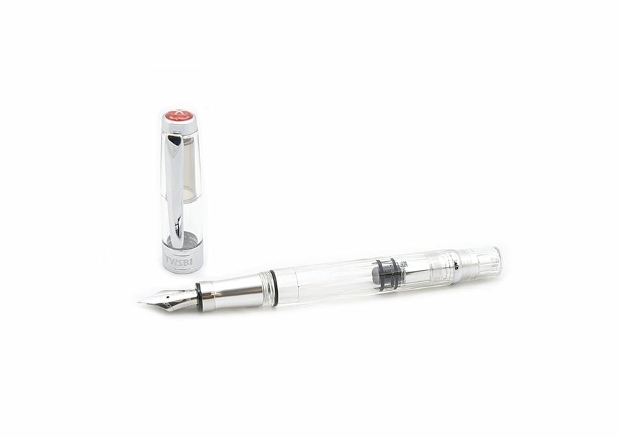 Twsbi Diamond 580 AL Alluminio Pennino EF - Penna Stilografica