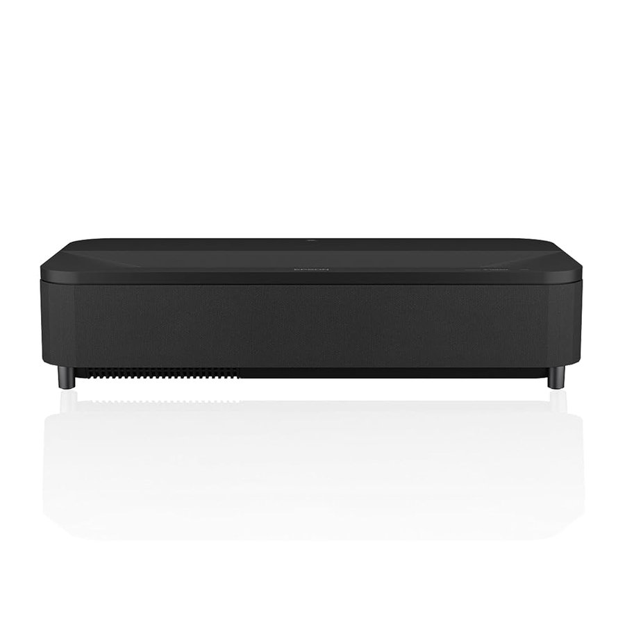 Epson Lifestudio Grand Plus EH-LS800B | Videoproiettore TV laser smart a ottica ultra-corta Home Cinema 4K | 4.000 lumen | 3CLD Sound by YAMAHA | Android TV | Display 150” | Garanzia 5 anni | Nero
