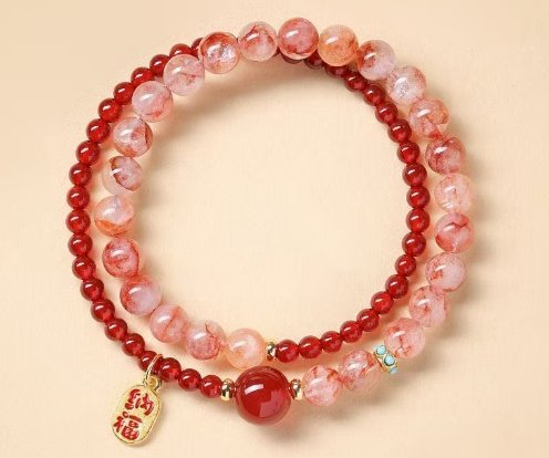 Natural Agate Crystal Bracelet