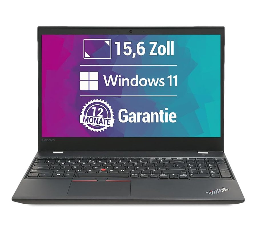 Lenovo ThinkPad T580 15,6 pollici Full HD Laptop Intel Core i7-8550U@ fino a 4 GHz 16 GB 256 GB SSD con Windows 11 Pro e software antivirus gratuito con 12 mesi di garanzia (ricondizionato)