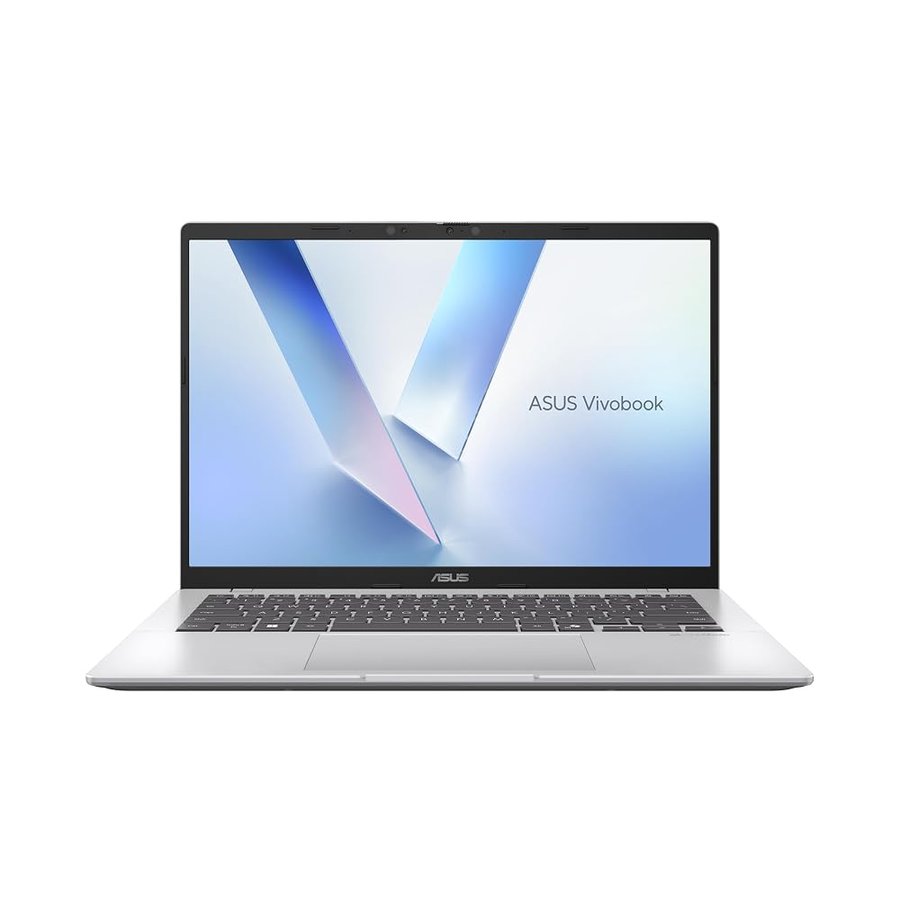ASUS Vivobook 14 X1407QA#B0H25Q1S9M, Notebook con display 14" IPS, Anti-glare, 60Hz,Snapdragon® X X1 26 100 Processor,RAM 8GB, 256GB SSD, WIN11 Home, Argento