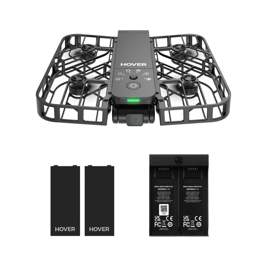 HOVERAir X1 Telecamera Auto-Volante, Mini Drone Tascabile, Combo Plus