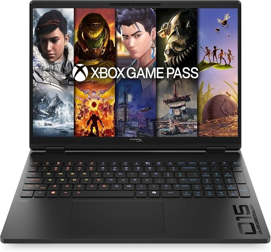 HP HyperX OMEN, Gaming Laptop, 15,3", NVIDIA RTX 5070 8GB