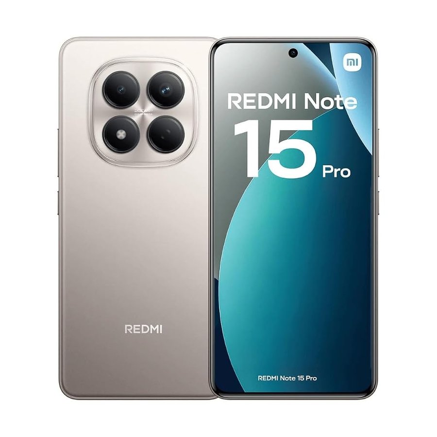 Redmi Note 15 Pro 12+512 Titanium (No power adapter included)