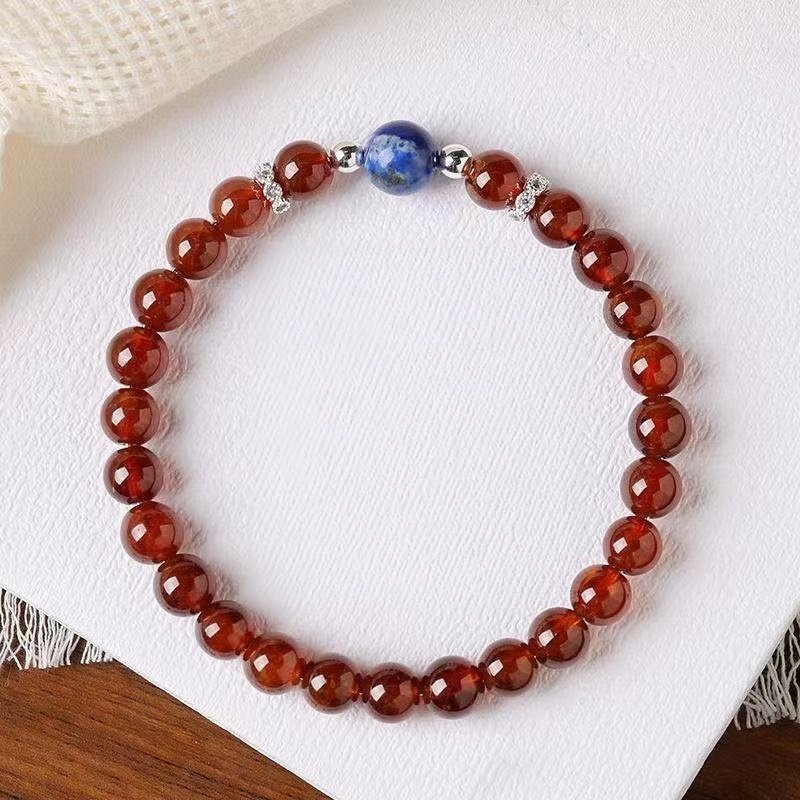 New Chinese Natural Garnet Bracelet