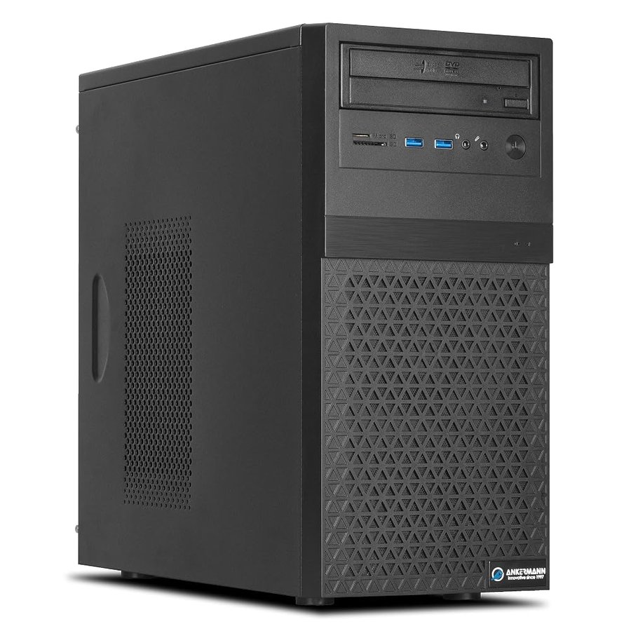 Ankermann CAD Workstation CG03 V3 | Intel Core i7-13700F | Nvidia Quadro M2000 4GB | 32GB DDR5 RAM | 1TB NVMe SSD | Windows 11 | WiFi & Bluetooth