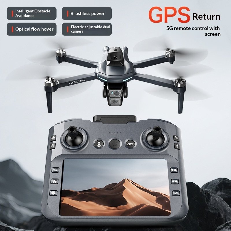 Large-screen Aerial Photography Remote-control Airplane Toy Quadcopter