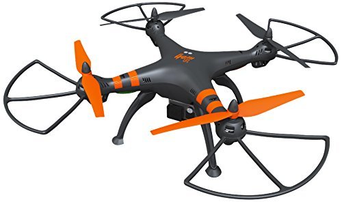 TwoDots Technology - TDFT0022 - GO!!! 2.0 GPS + Camera Drone - telecamera HD 1080p + Action Camera inclusa e funzione GPS - nero