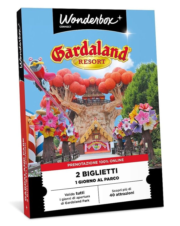 WONDERBOX Connect - Cofanetto Regalo - Gardaland Park - 1 Giorno 1 Parco