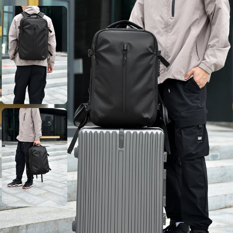 Vacuum-Compression Travel Backpack For Men