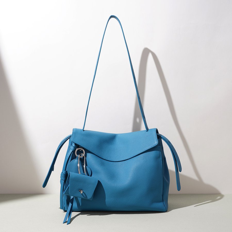 New High-end Textured Flap Envelope Bag
