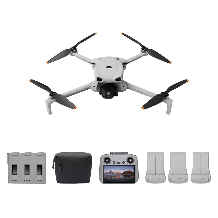 DJI Lito X1 Combo Fly More (DJI RC 2), Versione aggiornata di Mini 3