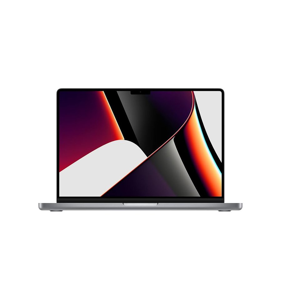 2021 Apple MacBook Pro con Apple M1 Pro Chip (14 pollici, 16GB di RAM, 512GB SSD di memoria) (QWERTY Italian) Grigio Sideral (Ricondizionato)