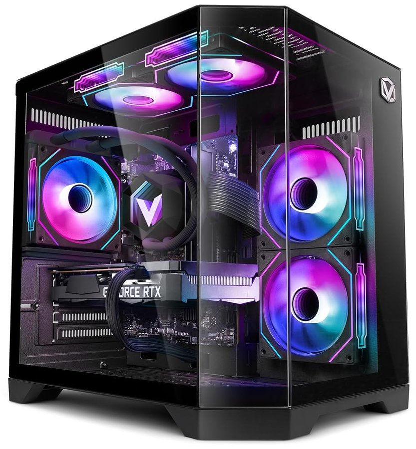 Vibox IV-576 PC Gaming Completo • AMD Ryzen 7 5700X 8 cores • Nvidia RTX 3050 6GB • 16GB RAM • 500GB SSD • Windows 11 • WiFi 6 + Bluetooth 5.4
