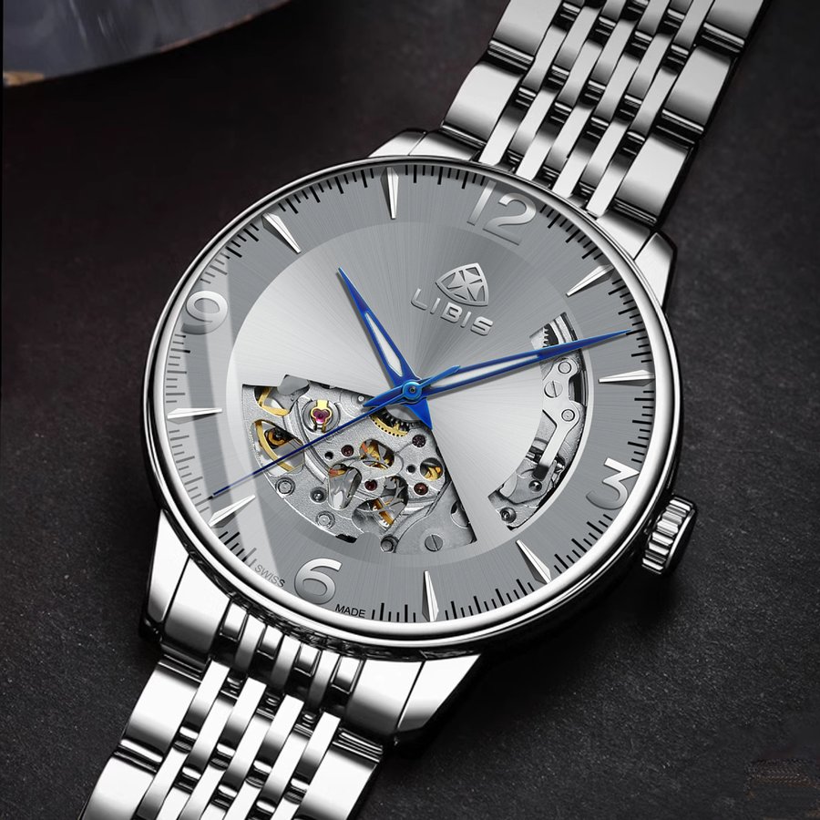Luminous Waterproof Men's Automatic Mechanical Steel Watch