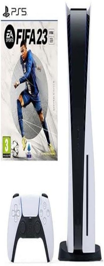 Sony PS5 with Blu-Ray Disc Edition 825GB with FIFA 2023 EU