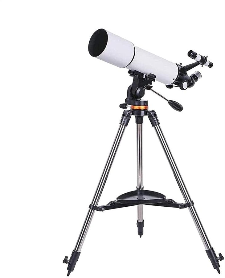 Rifrattore Compatto da 80 mm Principianti Astronomico Bambini Adulti Cielo Monoculare Spazio Natura Mondo Cannocchiale