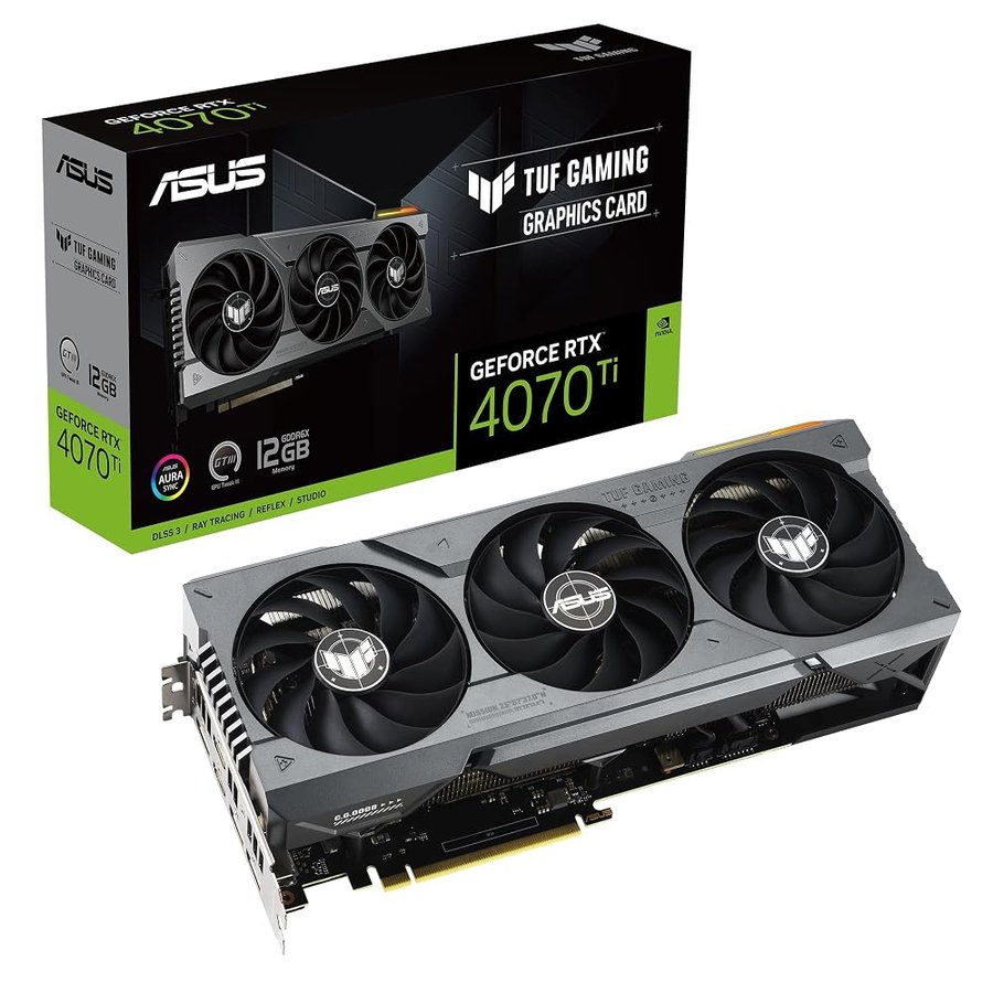 ASUS TUF Gaming RTX 4070 Ti 12GB GDDR6X graphics card