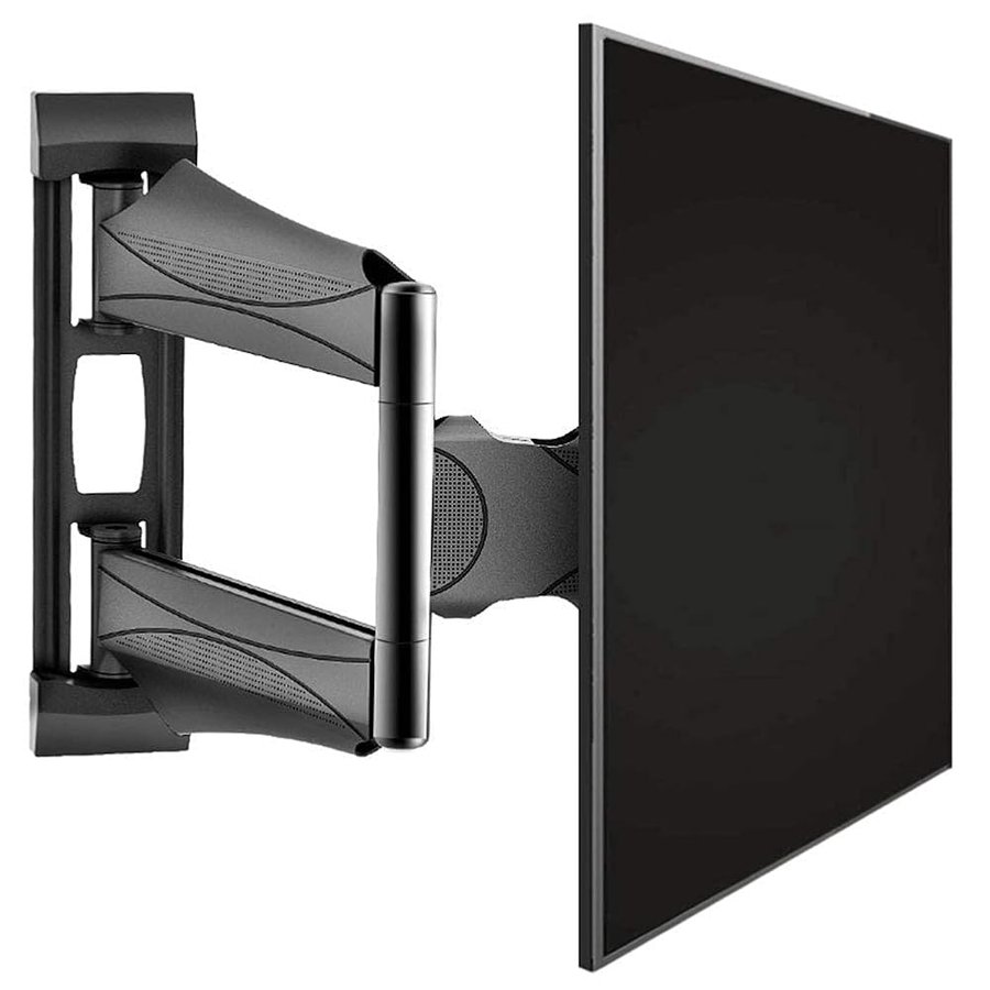 Supporto TV, Supporti TV robusti, Supporto da Parete per TV per la Maggior Parte dei televisori a Schermo Piatto LED, LCD e OLED da 24-55 Pollici Fino a 600X400 mm per Soggiorno ca