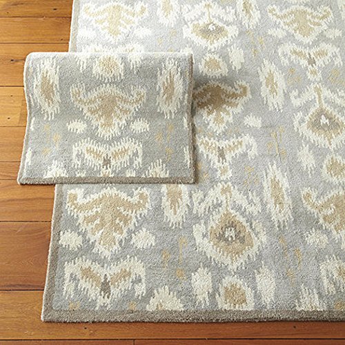 Chilton - Tappeto in Stile Tradizionale Persiano Fatto a Mano, 100% Lana, Grigio, 250x300 cm - 8x10 ft