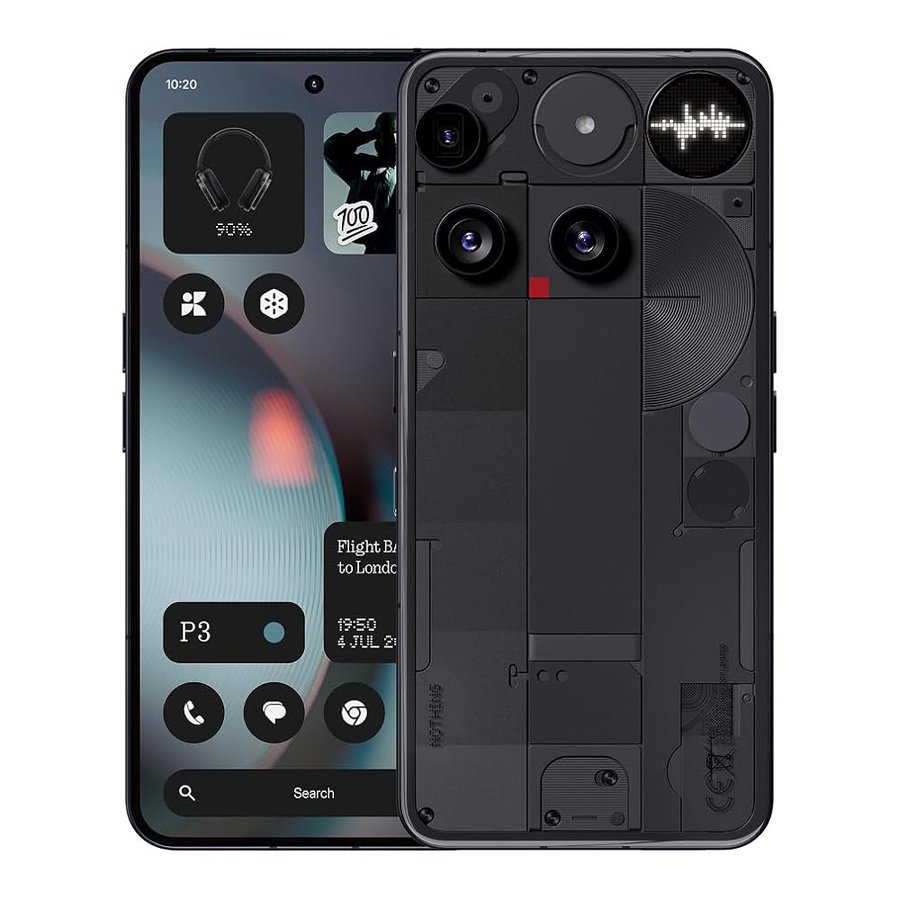 Nothing Phone (3) – Smartphone con tripla fotocamera posteriore da 50 MP
