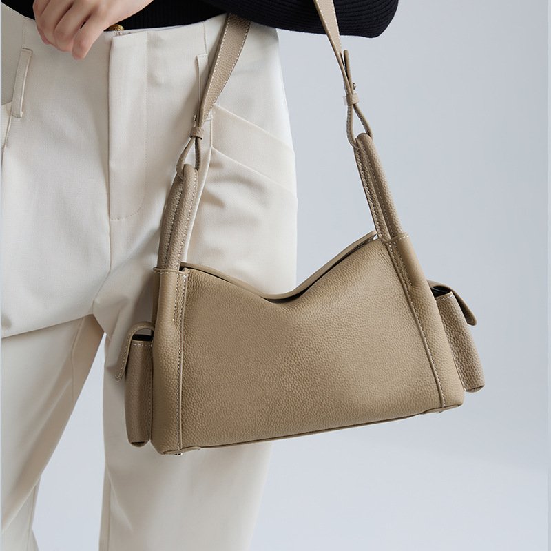 New Women's Top-layer Cowhide Bag