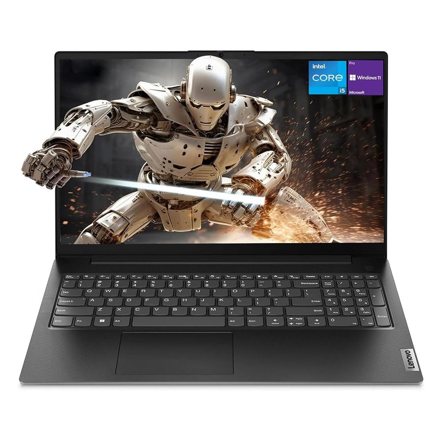 Lenovo Computer portatile aziendale V15 Gen 4, display FHD da 15,6", Intel Core i5-13420H (Beat i7-1355U), 16 GB di RAM, SSD da 1 TB, HDMI, RJ45, webcam, tastiera numerica, Wi-Fi, Windows 11 Pro, nero