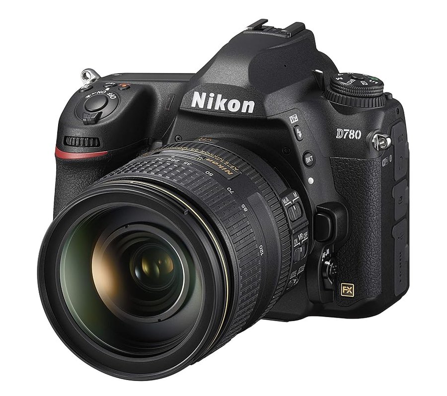 Nikon D780 +AF-S 24-120 VR fotocamera digitale Reflex con SD versione Nital