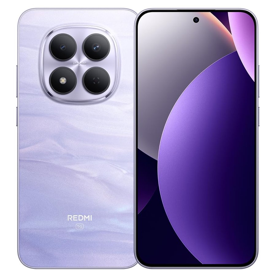 XIAOMI REDMI Note 15 Pro 5G Smartphone 12GB + 512GB Massive 6580mAh Batteria MediaTek Dimensity 7400-Ultra 6.83" 1.5K CrystalRes AMOLED Display, Charger Included (Purple)