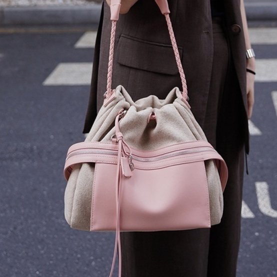 Cotton And Linen Large-capacity Commuter Underarm Bag