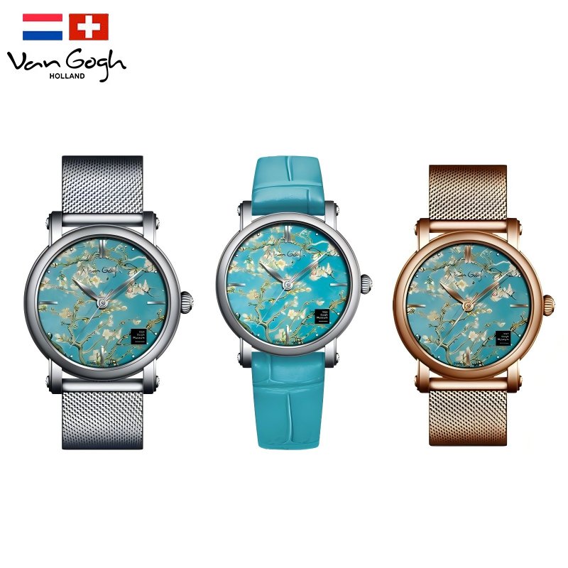 Van Gogh Almond Blossom Series Women's Quartz Watch