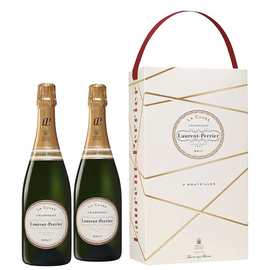 Champagne Laurent Perrier | La Cuvée Brut | Astuccio 2 bottiglie x 750ml | Ed. Limitata 2021