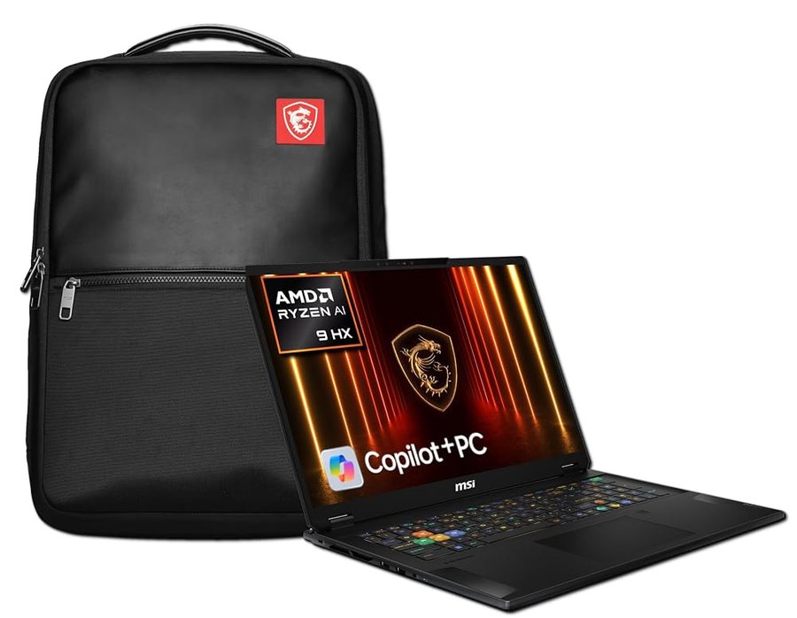 MSI Stealth A18 AI+ A3XWHG-015IT, Notebook Gaming, 18" QHD+ 240Hz, AMD Ryzen AI 9HX 370, Nvidia RTX 5070 Ti 12GB GDDR7, 32GB DDR5, 2TB PCIe4, WiFi7, Win 11 Home, [Layout e Garanzia ITA]