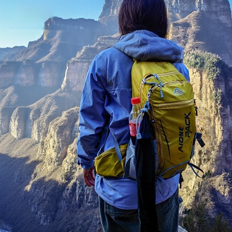 Outdoor Nylon Casual Multi-Functional Unisex Backpack