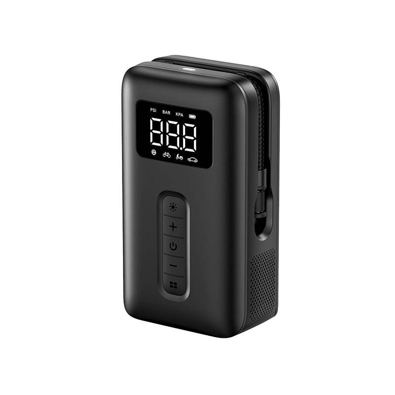 Cordless Tyre Inflator Air Compressor 150PSI  Portable Car Tyre Inflator With Digital Pressure Gauge & Auto-Off  Fast Tyre  For Cars, Bikes, Motorcycles, Sports Balls  LED Light For Night Use