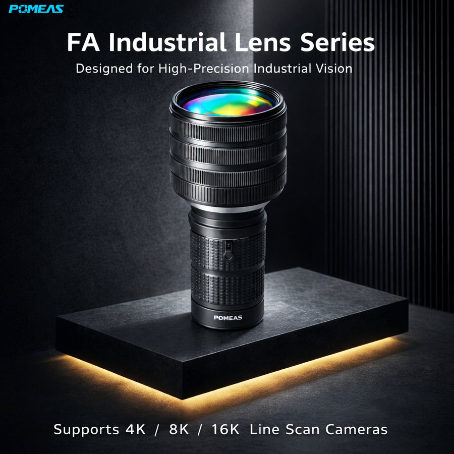 LLB05-8040M 0.5X 80mm F4.0 8K Line Scan Lens With 62mm Image Circle For Machine Vision Inspection