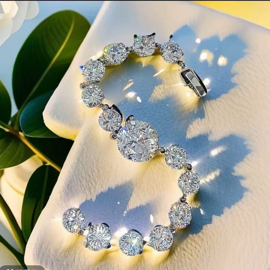 Aurora White Bright Starry Galaxy Bracelet
