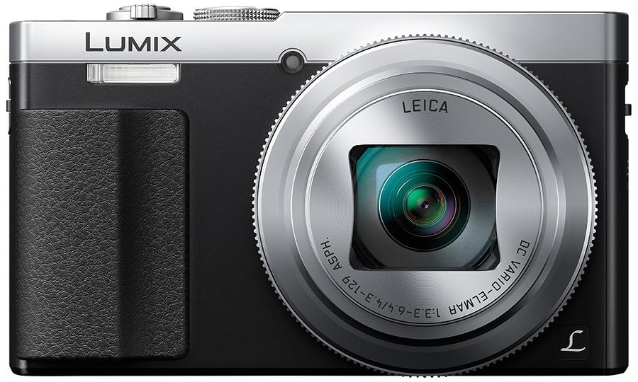 Panasonic LUMIX DMC-TZ70EB-S - Fotocamera super zoom 30x70, colore: Argento (ricondizionata)