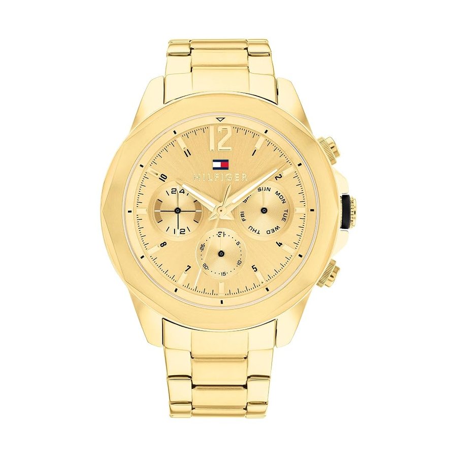 Orologio Analogico Multifunzionale al Quarzo da Uomo con Cinturino in Acciaio Inossidabile, Silicone o Pelle