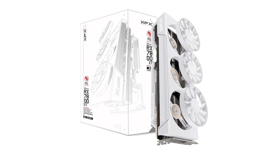 XFX Quicksilver AMD Radeon RX 7800 XT - Scheda grafica magnetica da gioco con GDDR6 da 16 GB, RDNA3 RX-78TMAIRW9