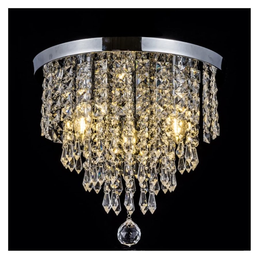 Lampadari di cristallo Lampadario di cristallo di lusso in stile europeo Lampadario di cristallo di lusso Soggiorno Camera da letto Camera da letto Lampada da soffitto in cristallo E27 Apparecchi di
