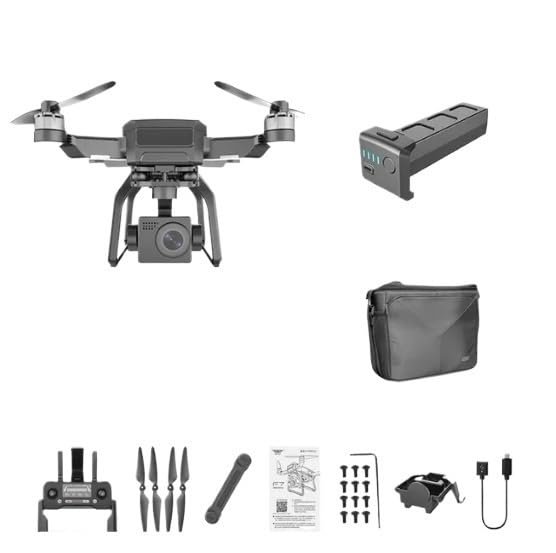 YANHAO [Parti del Drone] F7 PRO Gimbal a 3 Assi Drone da 30 Minuti 3KM 8k Motore brushless FPV Professionale HD GPS Rc Drone a Lungo Raggio Fotocamera 4k [Facile Installazione](1 PCS Battery)