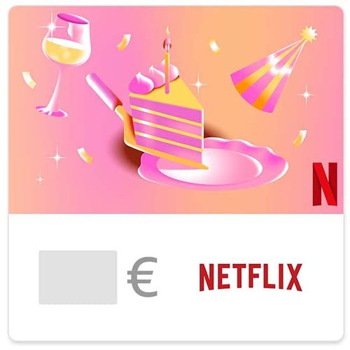 Carte regalo Netflix – per l'Italia - buono regalo via e-mail