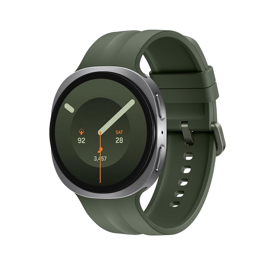 Samsung Galaxy Watch9, 44mm, Silver, LTE [Versione Italiana] | 3 anni di garanzia, Design anti-urto, guida al sonno, coaching salute, benessere cardiaco, 445 mAh, Snapdragon Wear Elite
