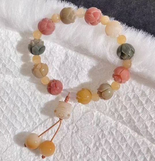 Lotus Bodhisattva Fortune Bracelet