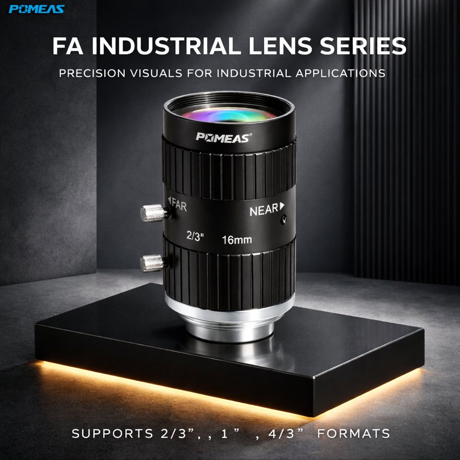 LFEHH-1628M 16mm F2.8 10MP Fixed Focal Length Machine Vision Lens For 2    3 Inch Industrial Cameras