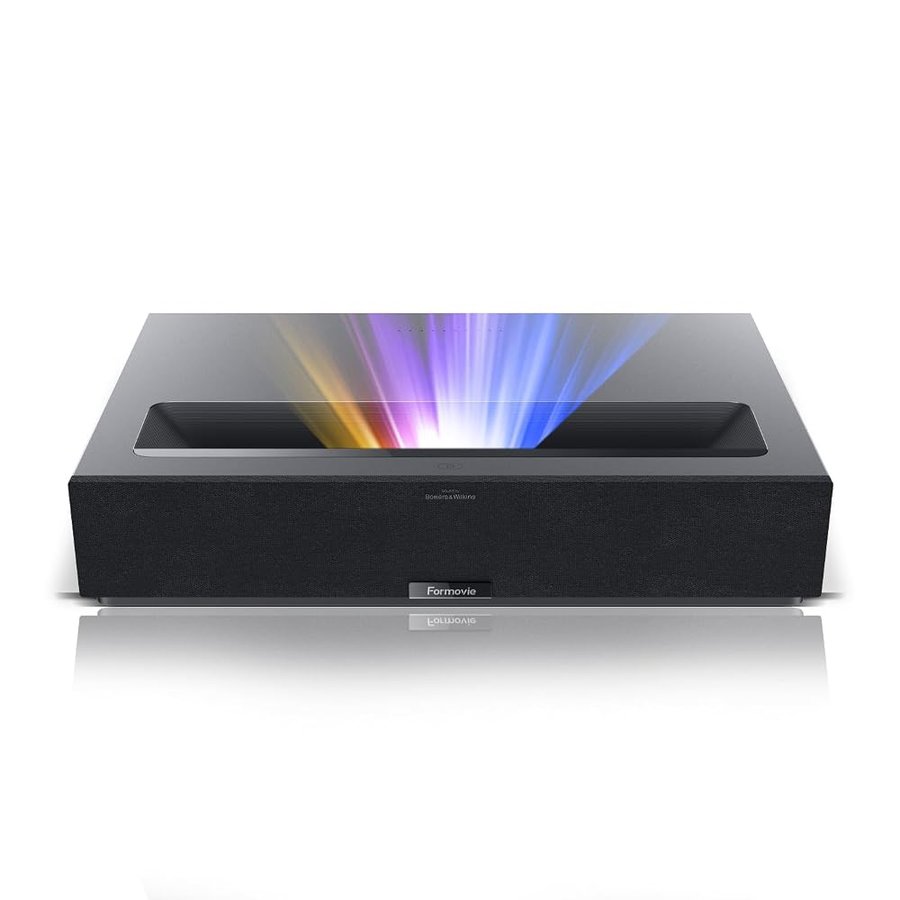 Formovie THEATER: Ultimate 4K UHD Proiettore | ALPD® 4.0 RGB+ Triple Laser 2800 ANSI Lumens｜Dolby Vision & Atmos | Bowers & Wilkins DTS-HD Audio | Android TV 11.0 OS